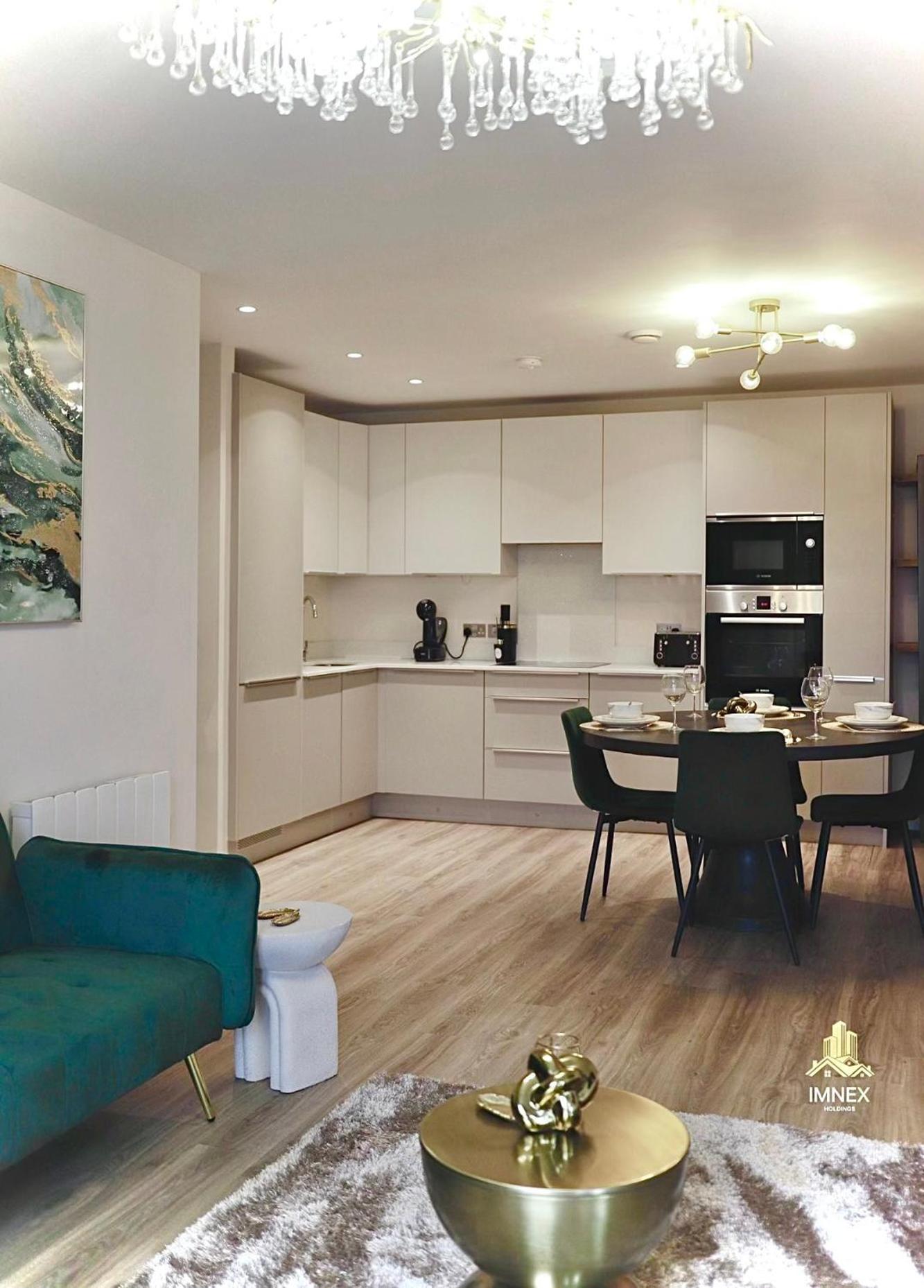 2Br Luxury Flat Belfast City Centre , Free Snacks & Free Netflix Ngoại thất bức ảnh
